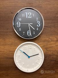 2 orologi da parete