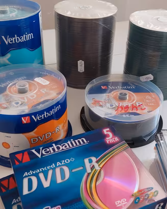 Dvd e cd in campana