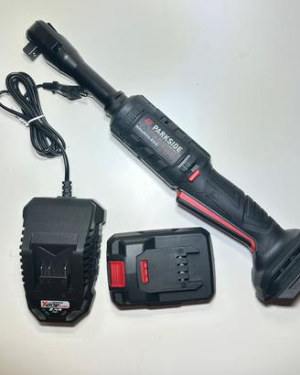 Chiave a crichetto angolare a batteria Parkside