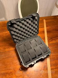 valigia porta orologi da 8 pezzi nuova