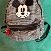 Zainetto Disney Topolino a quadri