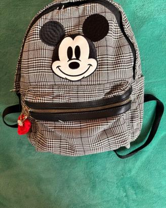 Zainetto Disney Topolino a quadri