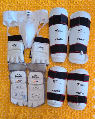 Protezioni arti marziali taekwondo M