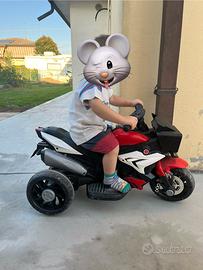 Moto elettrica bambino