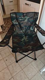 sedia pieghevole pesca
