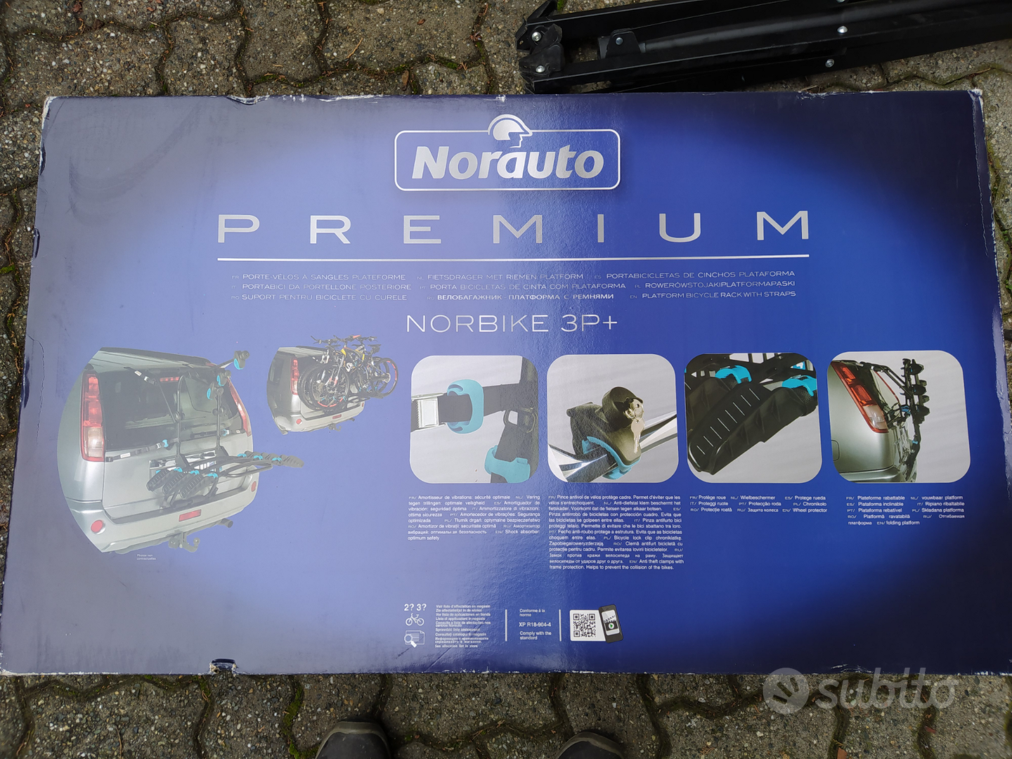 Porte velo norauto premium hot sale