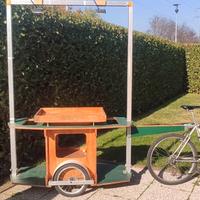 Carrello Rimorchio Bici per DJ Set