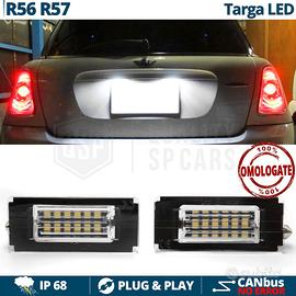 Placchette Luci Targa LED FULL MINI COOPER R56 R57