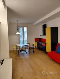 Nuovo 2 locali arredato centro Vimercate