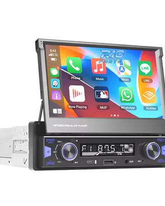 RADIO MULTIMEDIA UNIVERSALE 1 DIN 7" CARPLAY / AN