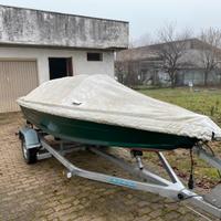 Cofano Vetroresina caccia e pesca con carrello