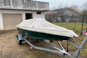 Cofano Vetroresina caccia e pesca con carrello