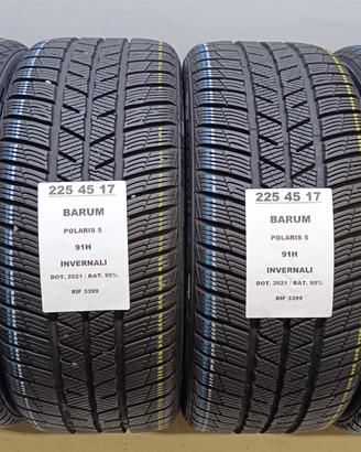 4 GOMME 225 45 17 BARUMM INV RIF3399