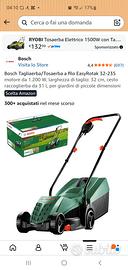 tosaerba elettrico 