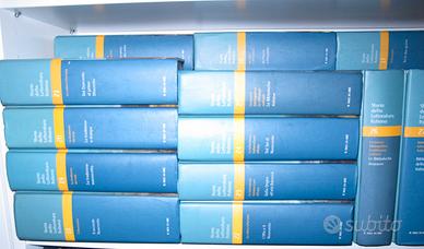 STORIA DELLA LETTERATURA ITALIANA