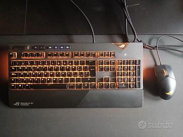 Tastiera + Mouse Asus Rog Strix