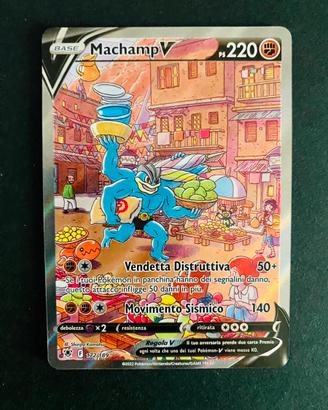 Carta Pokemon Machamp alternative 172/189 ita NM