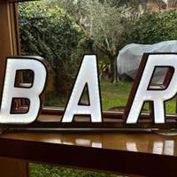 Insegna bar autentica