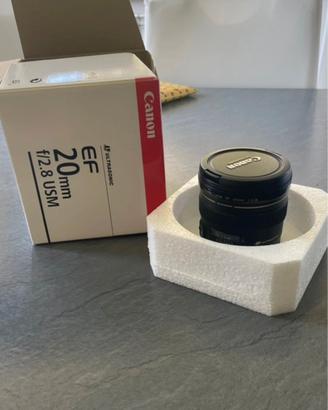 Canon 20mm ultrasonic f/2.8