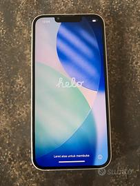 Iphone 13 bianco 128 gb