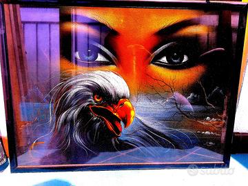 Dipinto a mano su tela 70x50