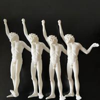 Statue Gesù danzante da Arancia meccanica (4pezzi)