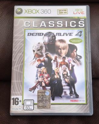 Dead or Alive 4 Xbox 360 Classics Pal Ita Completo