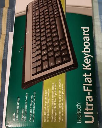 Tastiera logitech per pc nuova cavo usb