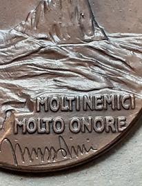 MUSSOLINI MEDAGLIA MILITARE 