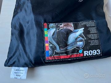 COPRIGAMBE IMPEMEABILE IMBOTTITO DA MOTO