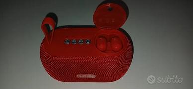 Speaker portatile con Auricolari wireless