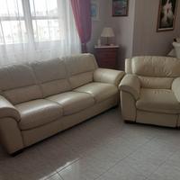 divano Chateau dax in vera pelle 