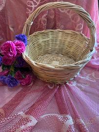 Cestino vimini | 28 cm