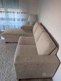 Divano 3 posti con penisola (220 cm)