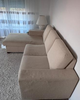 Divano 3 posti con penisola (220 cm)