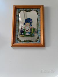 quadro a specchio Holly Hobbie anni 80 