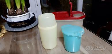 n.3 contenitori tupperware del 1965