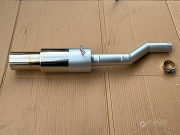 SILENZIATORE FINALE SCARICO INOX CITROEN C2 C3