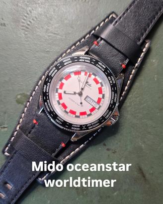 mido oceanstar worldtimer 