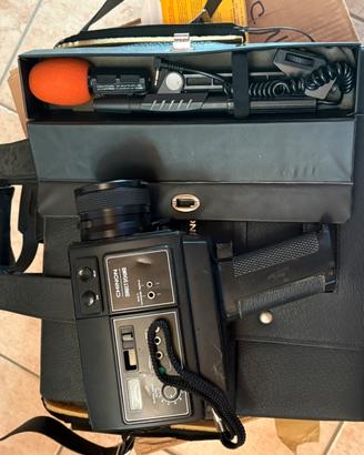 Videocamera Super 8 chinon direct sound +microfono