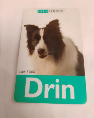 Carta telefonica Infostrada