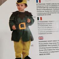 vestito carnevale gnomo / nano /peter pan