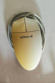 Mouse PC a 2 tasti con pallina [vintage]