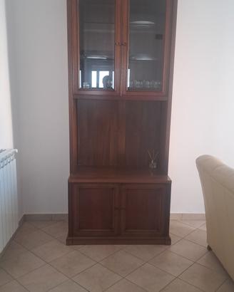 Credenza Legno Massello e Divano Letto