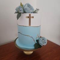 torta decorativa per comunione