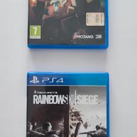 2 giochi ps4.  tot  10,00