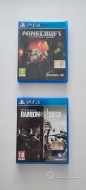 2 giochi ps4.  tot  10,00