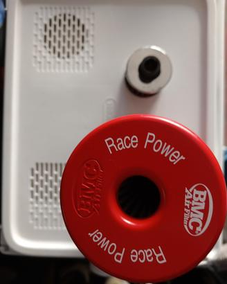 bmc race power filtro aria conico + filtro sfiato 