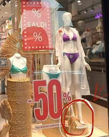 2 Piedistallo manichino stile Bohemien con viti