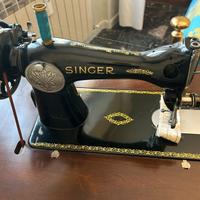Macchina da cucire Singer d'epoca